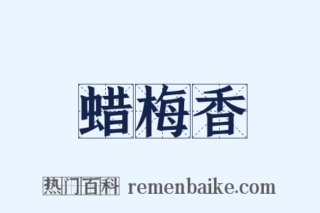 蜡梅香是什么意思的图片